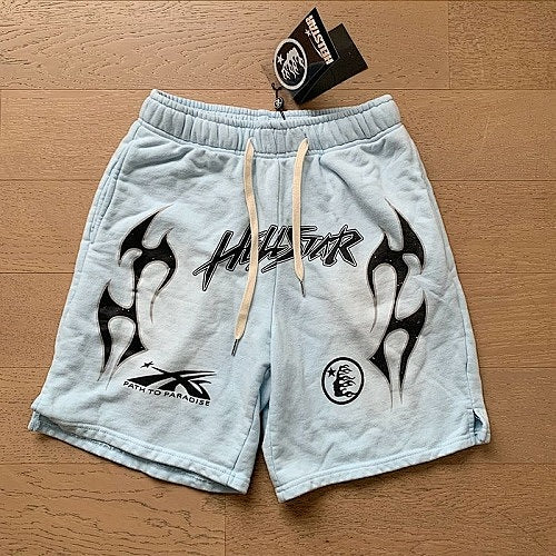 HELLSTAR SHORTS WHITE