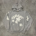 SP5DER gray hoodie
